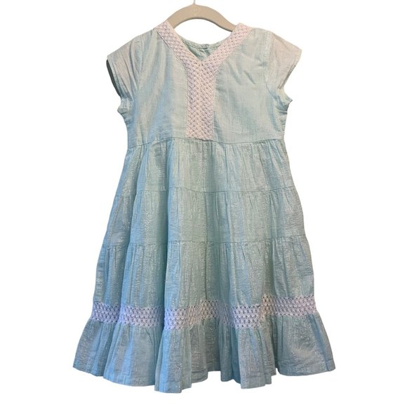 Masala Baby Other - MASALA KIDS BABY Girls Maxi Dress 3 3T Mint Green Hippy Boho Dress Toddler Girl
